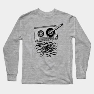 Retro audio cassette Long Sleeve T-Shirt